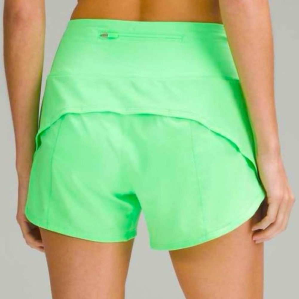 NWT Lululemon Speed Up MR Shorts 4 inch Lined